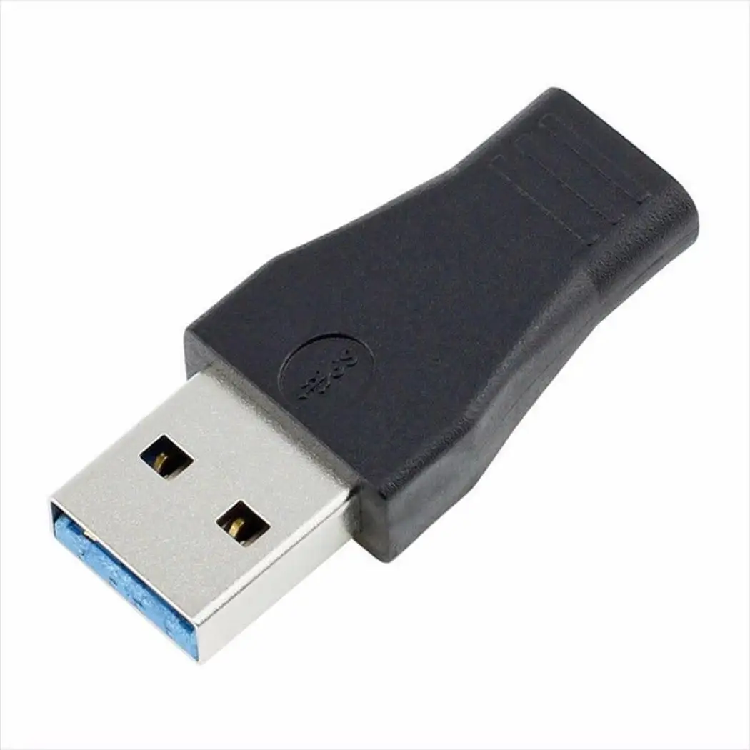 Тип C Женский к USB 3,0 черный стильный дизайн с отличительным видом. Мужской Порты и разъёмы Тип-карта адаптер конвертер