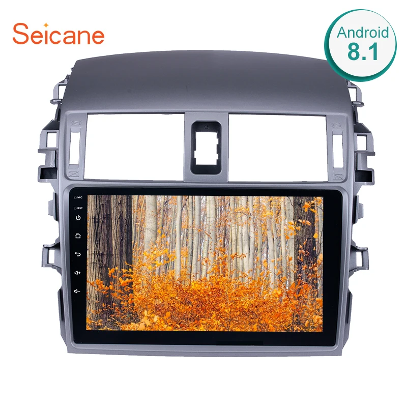 Seicane Android 9 0 gps Navi &quotHD 2Din авто стерео для Toyota Старый Corolla 2007 2008 2009 2010 мультимедийный