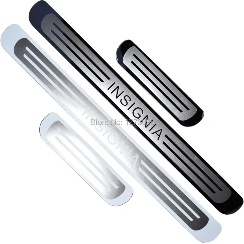 Ультратонкая защитная накладка на педаль для Vauxhall Opel Insignia 2010 2018 2019|scuff plate|sill platecar