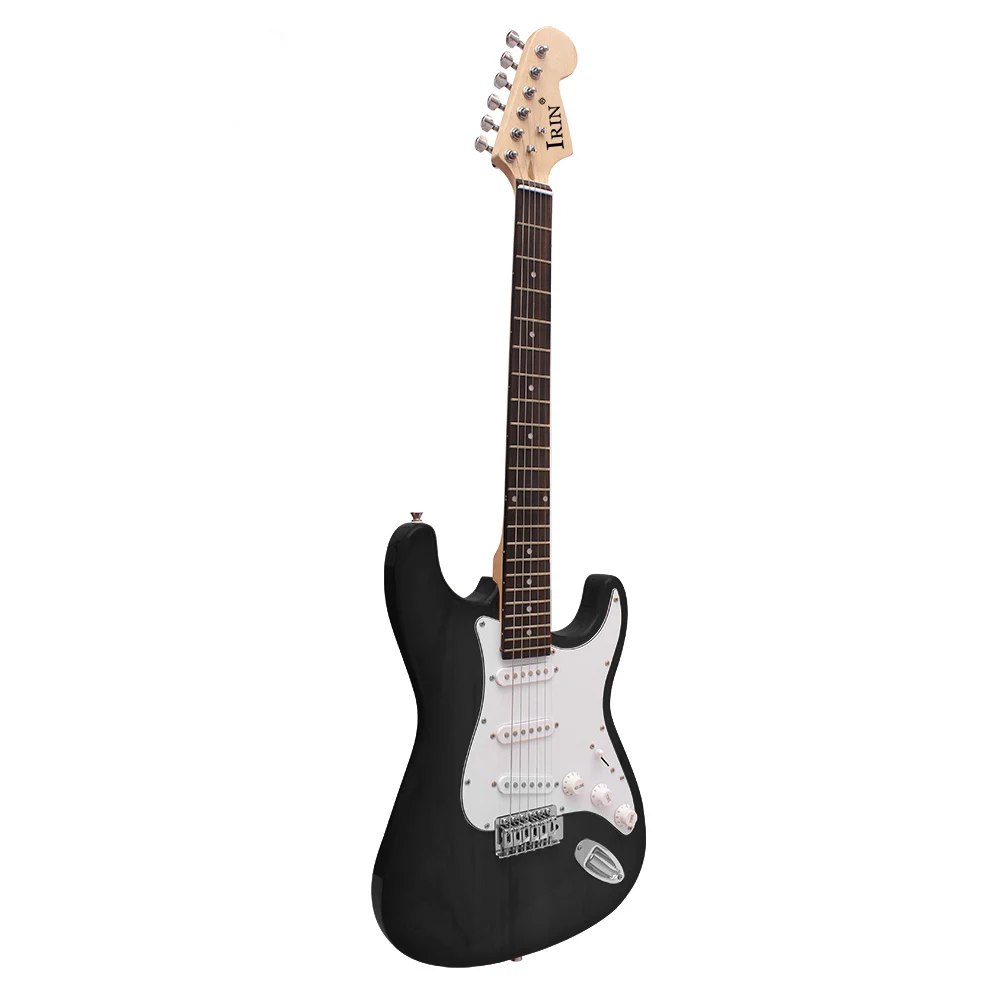 

HOT-IRIN ST Electric Guitar 39 Inch 6 Strings Musical Instruments Rosewood Fingerboard Professional Sunburs Guitar Brand Telec