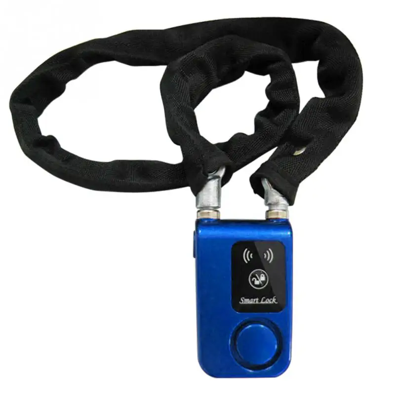 

Waterproof Bicycle Lock Bluetooth Smartphone Control Smart Lock Steel Chain Alarm Anti Theft Bike Lock Bicycle Accessories #1018