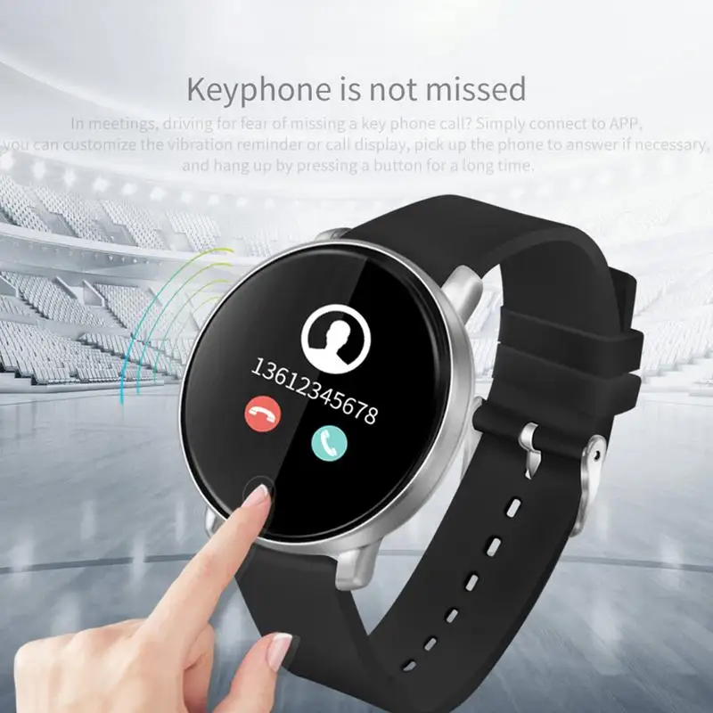 

S226D Smart Watch 1.3 Inch Fitness Tracker Round Bracelet IP67 Waterproof Heart Rate Blood Pressure Sports Monitoring Smartwatch