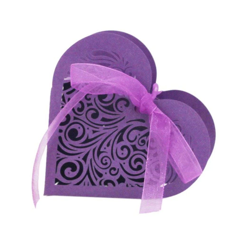 

20 candy boxes in the shape of a heart boxes of flower candy