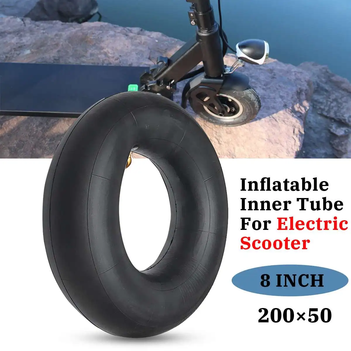 Smart Electric Scooter Inflatable Inner Tube Tires Tyres 200 x 50 (8" x