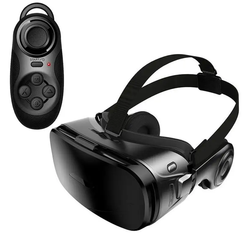G300 VR 3D Умные очки Регулируемые с наушниками Bluetooth Remote Управление для человека Для
