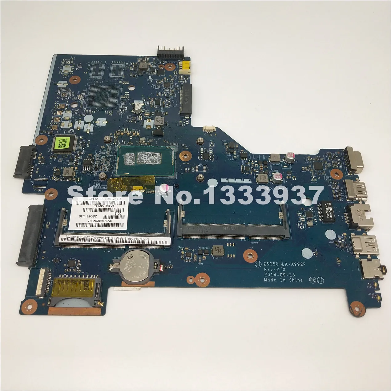 

Mainboard FOR HP 15R 15-R 250 G3 250-G3 Laptop Motherboard I3-4005U ZS050 LA-A992P 776082-501 774716-501 774716-001 774716-601