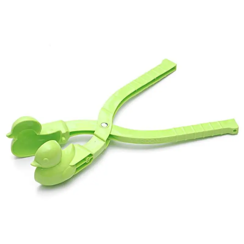 lower price Cartoon Duck Snowball Maker Clip Kids Winter Outdoor Sports Snow Sand Mold Fight Outdoor Sport Tool