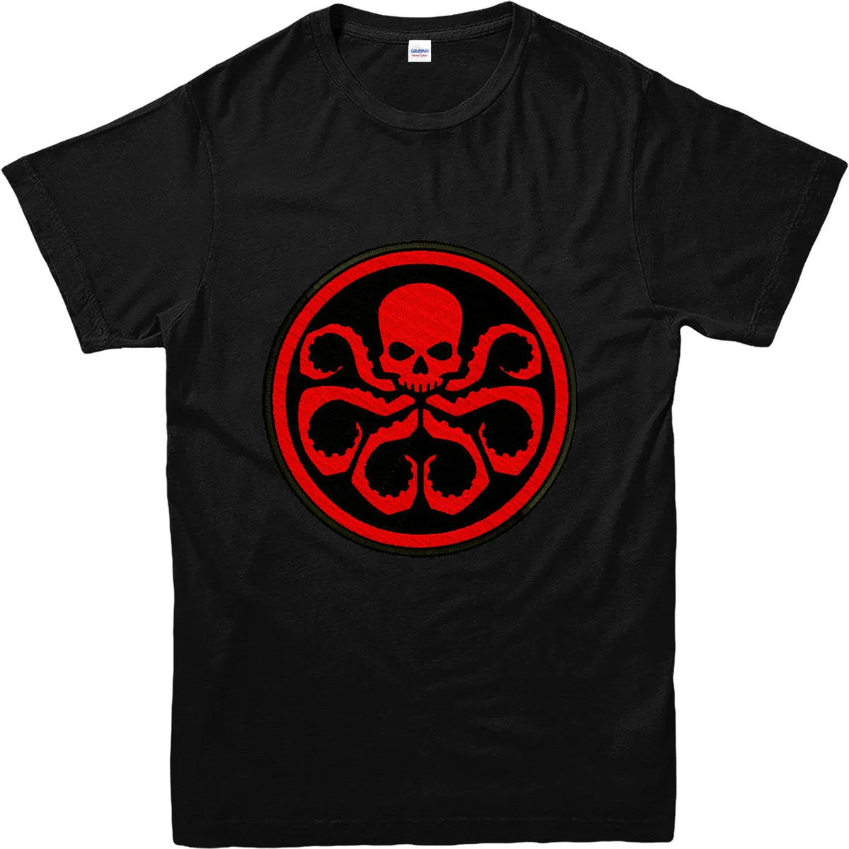 

Hydra Logo T-Shirt, Comics T-Shirt, Inspired Design Top Printed T Shirt Boys Top Tee Cotton 2017 New Brand