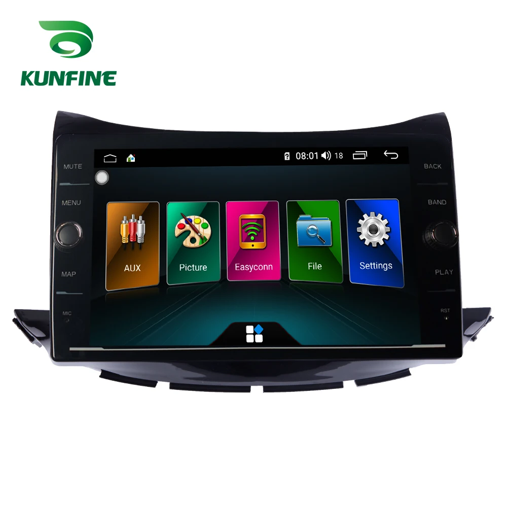 Flash Deal Octa Core RAM 4GB Android 8.1 Car DVD GPS Navigation Player Deckless Car Stereo For Chevrolet TRAX 2017 Radio Headunit Device 1