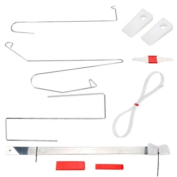 

9pcs Car Emergency Door Open Lock Out Repair Tool Kit Set For Universal
