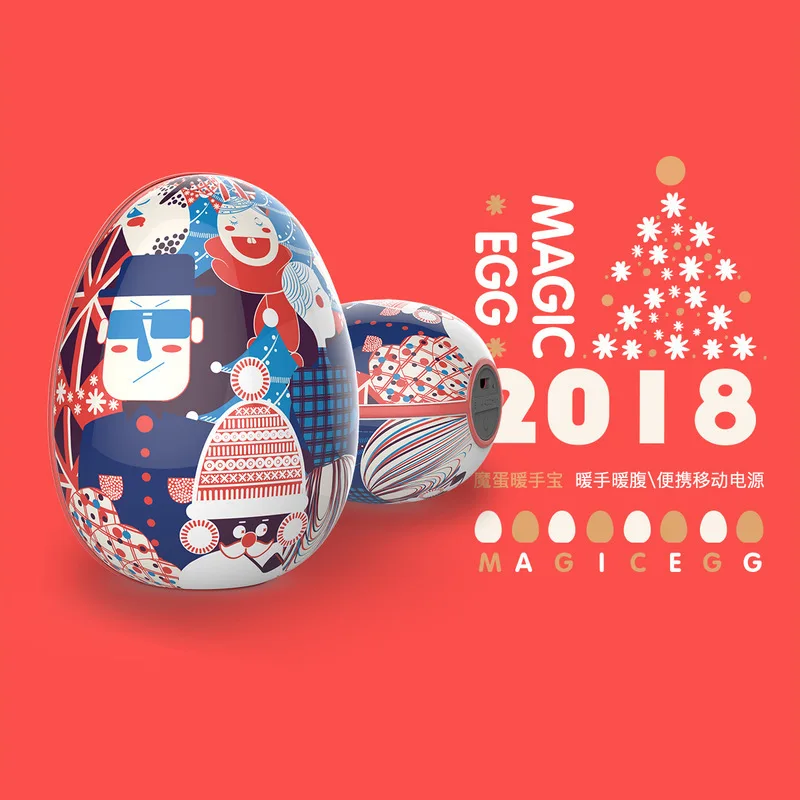 Baratos 2018 venta directa de Usb de invierno doble calefacción estufa eléctrica banco de potencia portátil de mano Warme Pocketr Navidad Año nuevo regalo