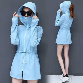

Sun Protection Clothing Female 2018 Summer New Style UV Korean Version of the Long Thin Outdoor Bike Protective Clothing Jackets