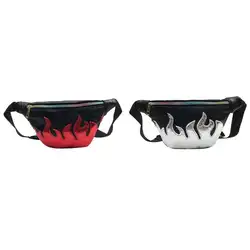 Сумка Поясная Сумка на талию бренд поясная сумка матовый материал Fanny Pack лазерный кошелек полупрозрачные Светоотражающие грудь поясная