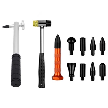 

Car Sag Repair Flattening Peen Hammer Dent Repair Repair Bump Repair Tool 11 Sets