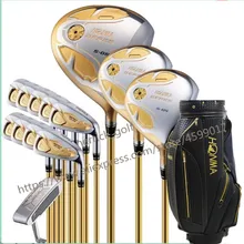 Комплект для гольф-клубов, набор OEM Honma Bere, S-05, 4 звезды, наборы гольф-клуба, водителя+ Фарватер+ Утюг для гольфа+ клюшка(14 шт.) и сумка