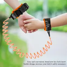 2,5 м Детские анти потерянный запястье поводок с замком безопасности ребенок Малыш Жгут анти-потерянный браслет для ребенка на открытом воздухе прогулки