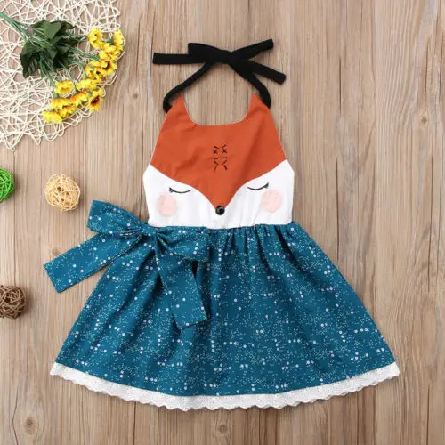 

PUDCOCO New Girl Baby Dress Toddler Kid Summer Party Princess Pageant Dresses Clothes Support wholesale