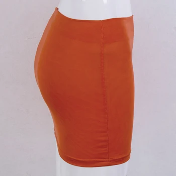 

Sexy Women Slim Short Pencil Skirts Solid Stretch Package Hip Bodycon high waist