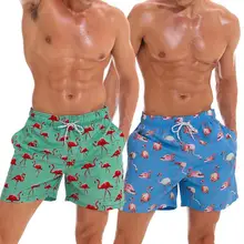 Фламинго печати досуг спортивная одежда для плавания плавки для мальчика купальный костюм мужские плавки для плавания ming пляжные плавки