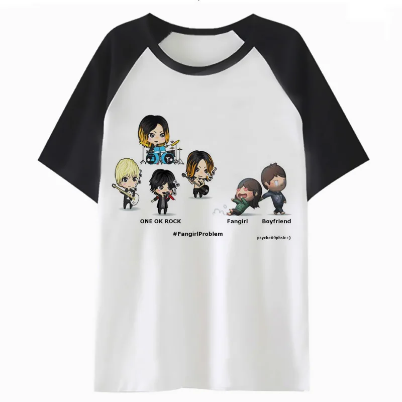 

one ok rock t shirt male hop harajuku funny t-shirt men top tee tshirt hip for streetwear clothing P3995
