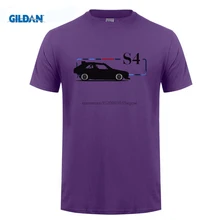 GILDAN Men Round Neck Short Sleeve T-Shirt Stylish S4 Rally Car Retro 80S Italian Supercar Print T Shirt Men stylish women s round neck short sleeve print knot t shirt