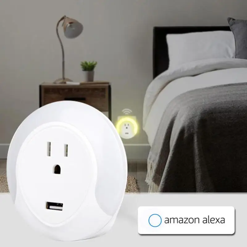 США Smart Plug Wi-Fi дистанционное управление Электрический мини синхронизации мощность вкл/выкл разъем