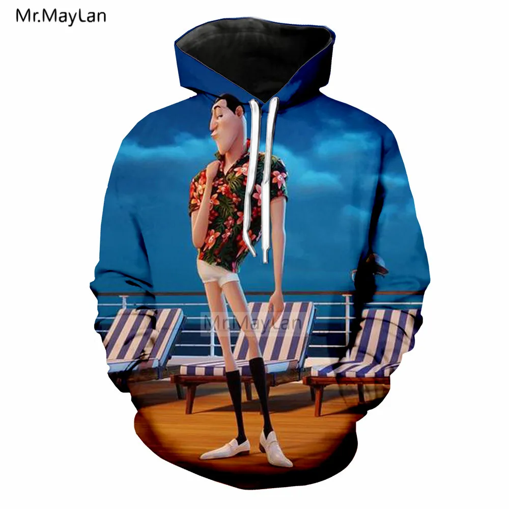 

Funny 3D Print Hotel Transylvania 3 Jackets Hoodies Men/Women Hip Hop Streetwear Boy Blue Tracksuirts Rock Clothes Drop shipping