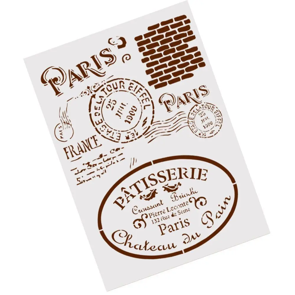 

Letter Craft Layering Stencils For Walls Painting Scrapbooking Stamp Album Decor Embossing Paper Card Party DIY Decoration
