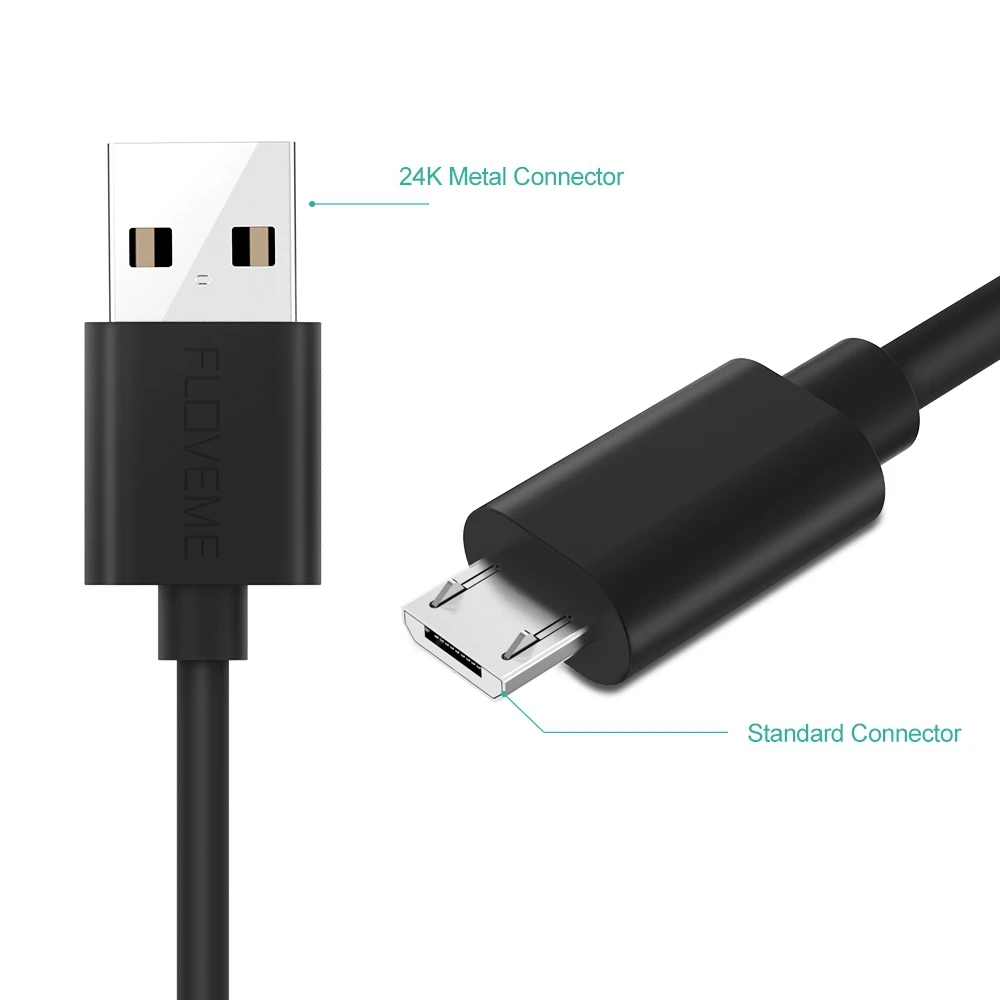 المصغّر usb كابل سريع شحن مزامنة بيانات شاحن يو اس بي وصلة كابل لسامسونج S6 Xiaomi أقراص الهاتف المحمول 1 M 1.5 M 2 M 3 M الكابلات