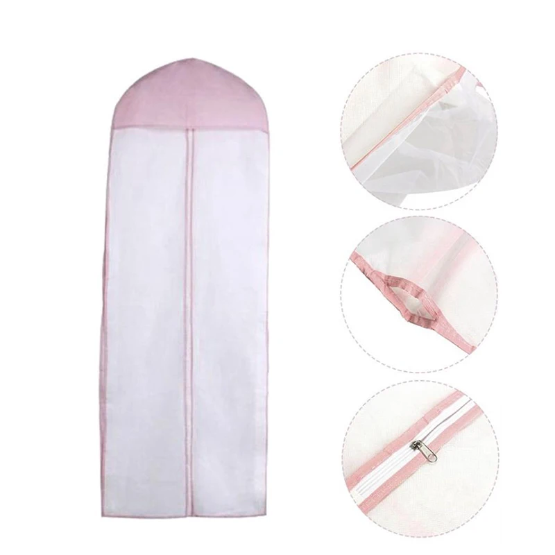 

For Storing Clothes Garment Suit Dust Cover Protector Wardrobe Storage Bag Cloth Hanging Garment Coat Dustproof New