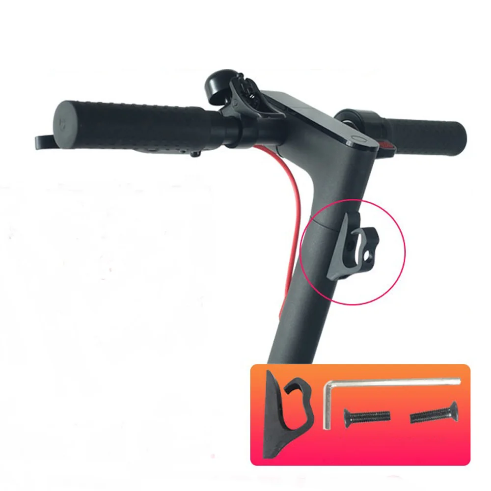 هوك + وجع ل Xiaomi Mijia M365 سكوتر كهربائي الجبهة التزلج كيس بشماعة السنانير مخلب سكوتر الاكسسوارات