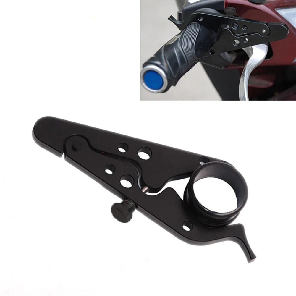 

Universal Motorcycle Throttle Lock Cruise Control Clamp Aluminum Cruise Control Assist Rubber Ring Scooter