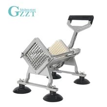GZZT Restaurant Manual French Fry Cutters Potato Slicer Vegetable Fruit Cutting Machine Kitchen Chopper 6mm/9mm/13mm Blades
