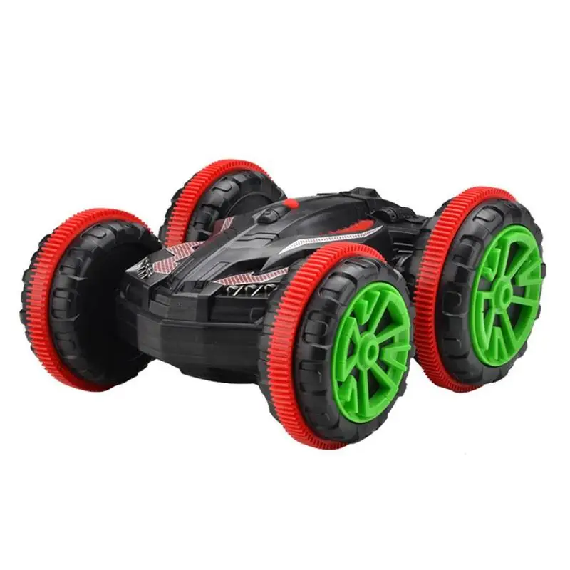 

Creative 360 Rotate Remote Control Car RC Stunt Car Driving on Water and Land Amphibious Electric Toys for Children Kids Gifts