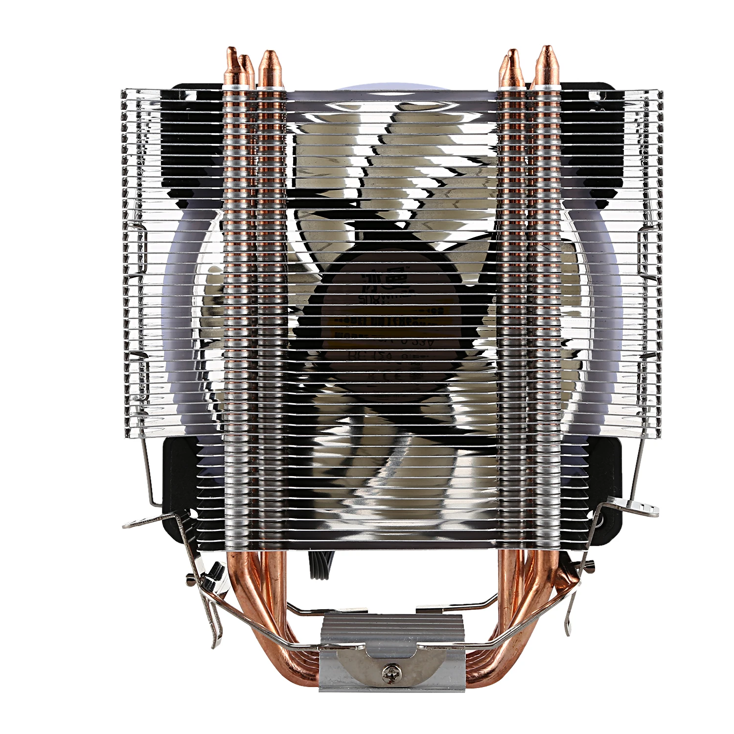 Günstig SCHNEEMANN LED CPU Cooler Master 5 Direkten Kontakt Heatpipes einfrieren Turm Kühlsystem CPU Lüfter mit PWM Fans