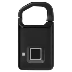 P4 USB Перезаряжаемые смарт-ключа отпечатков пальцев блокировка противоугонные замок безопасности двери Чемодан рюкзак сумка отпечатков