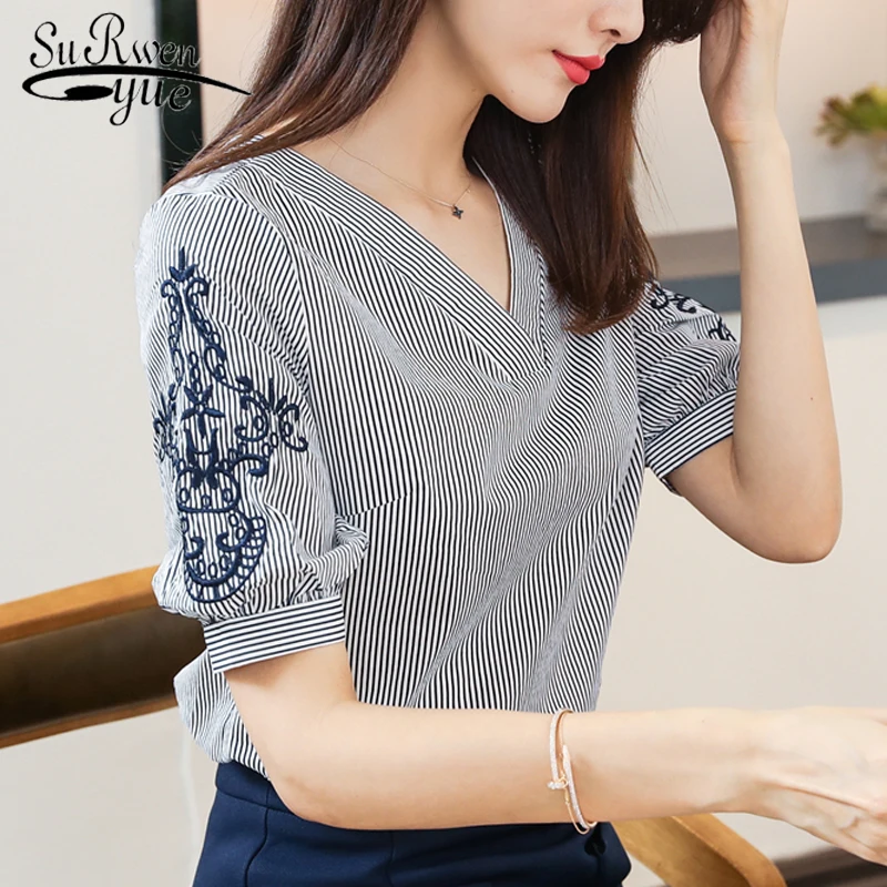 Women Tops And Blouses 2019 Chiffon Blouse Ladies Tops Beautiful 