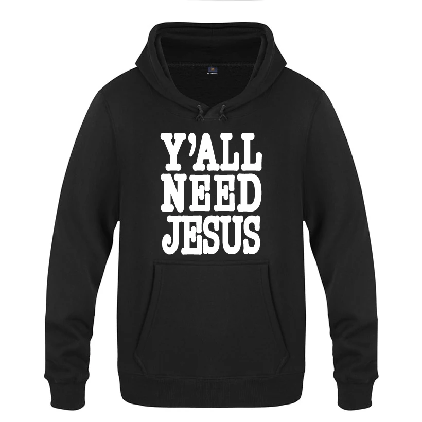 I Like Jesus God Christian Jesus Hoodies Men 2018 Men's Pullover Fleece