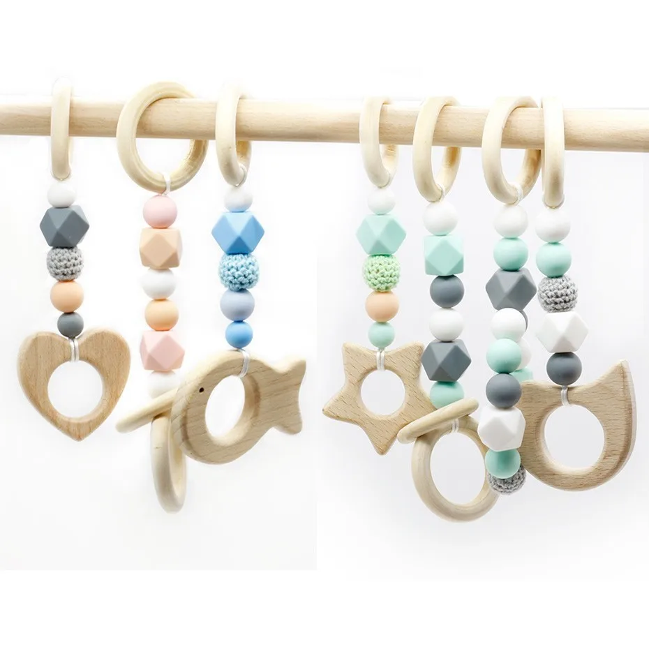 

1pcs Personalized Wooden Baby Pacifier Clip Chain Soother Nipple Holder Infant Newborn Feeding Teether Holder Attache Sucette