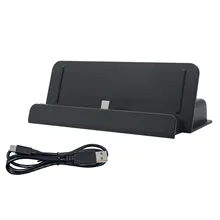 Besegad usb type-C зарядная подставка Зарядное устройство Док-станция держатель зарядное устройство с кабелем для контроллера nintendo консольный переключатель nintendo