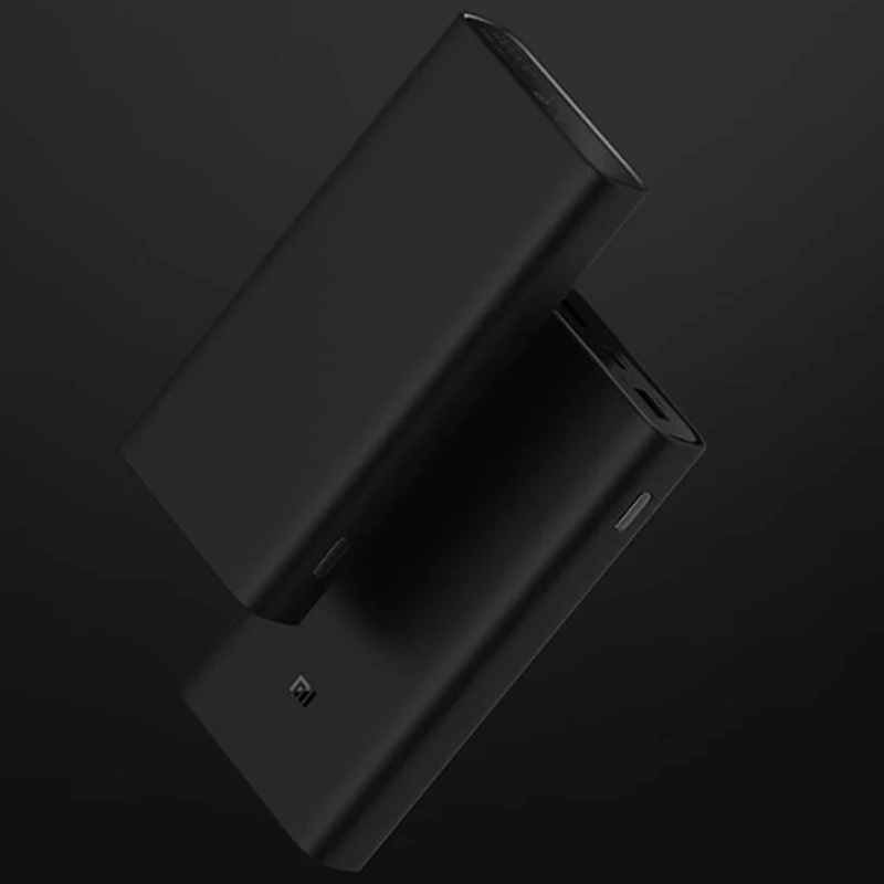 Внешний аккумулятор Xiaomi Mi Power Bank 3 PLM07ZM QC3.0 20000 мАч двусторонняя быстрая зарядка 45