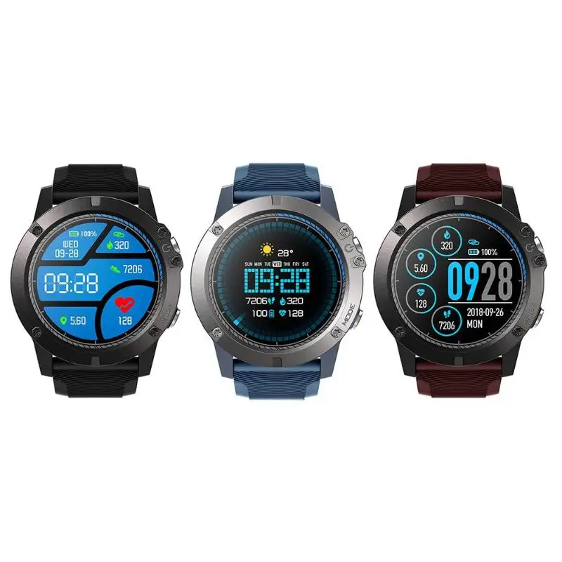 

Zeblaze VIBE 3 PRO Color Touch Display Sports Smartwatch Heart Rate IP67 Waterproof Weather Remote Music Men For IOS & Android