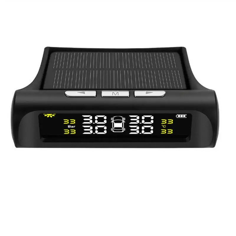 

Tire Pressure Monitoring System Automotive Universal Wireless Solar Tire Pressure Monitor