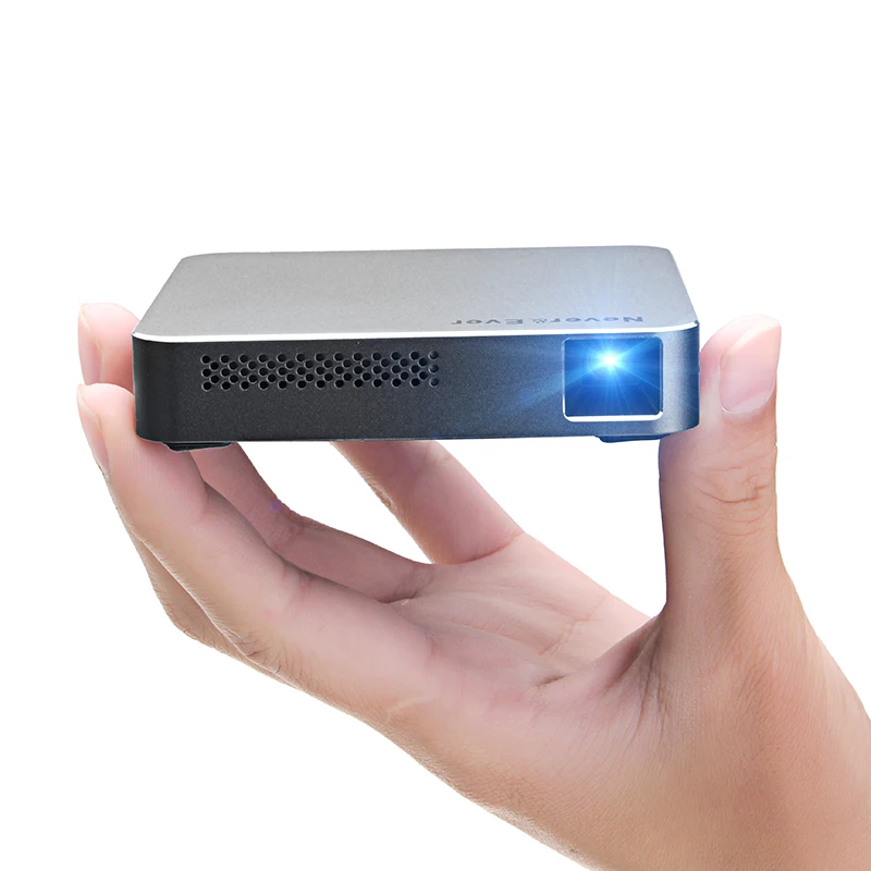 

CILATE Mini S5 DLP LED HD Projector Android 4.4 1800 lumens 854*480 1000 :1 Support 1080P Office Home Cinema Home Theater