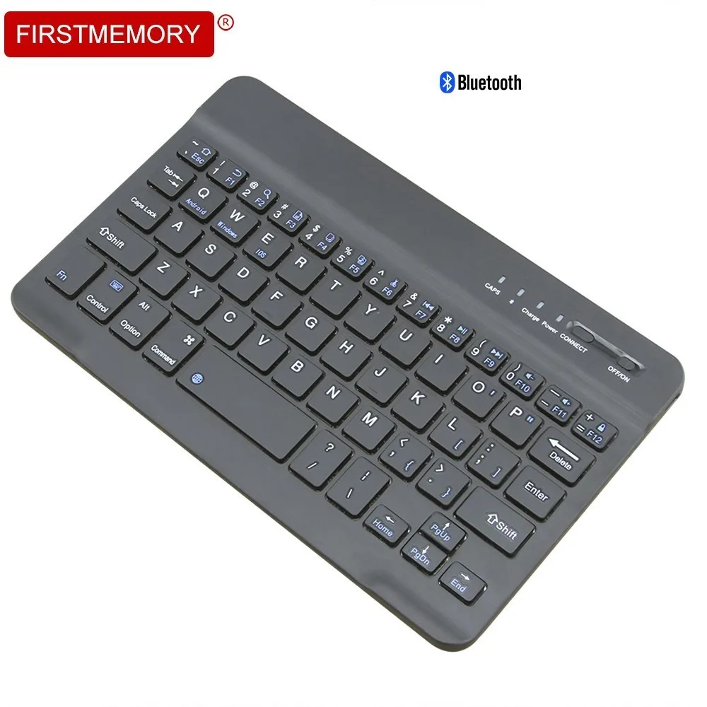 

Slim Mini Wireless Bluetooth Keyboard Portable Rechargeable For Tablet Laptop Ipad Gaming Support Ios Android System Phone