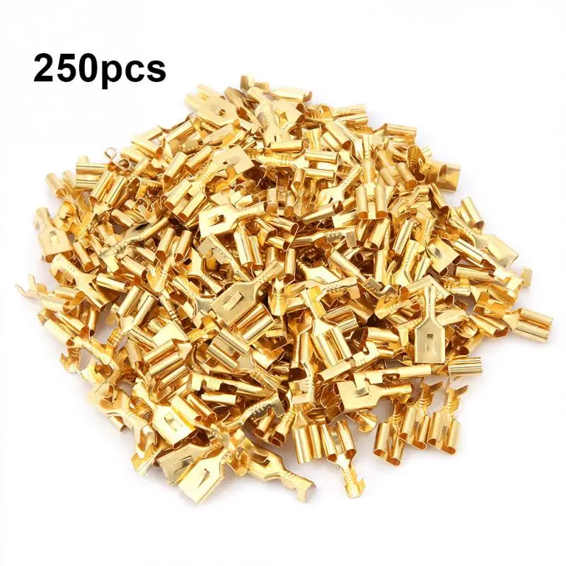 

250pcs/Lot Plug Spring Insulated Terminal Cold Terminal