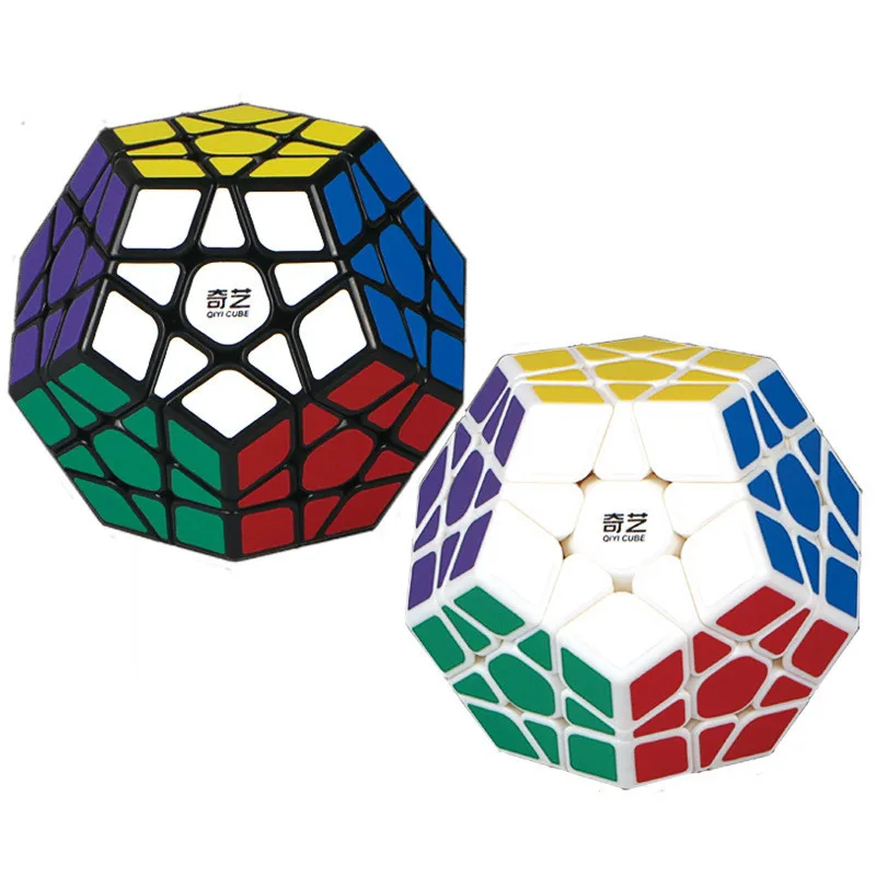 

3rd Order Megaminx Magic Fidget Cube 12 Sides Stickerless Dodecahedron Speed Cubes Brain Teaser Twist Puzzle Toy