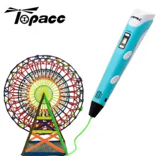 1.75mm Original RP-100B 3D Printing Pen ABS Smart Creativity Arts Crafts Drawing Pen With Line For Children Intelligence Tool 1.75mm Original RP-100B 3D Printing Pen ABS Smart Creativity Arts Crafts Drawing Pen With Line For Children Intelligence Tool