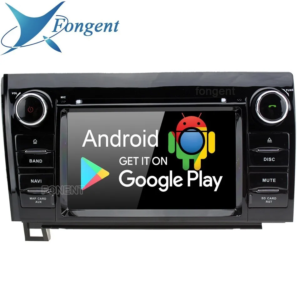 Cheap IPS Android 9.0 Head Unit Car Stereo Multimedia DVD Player For Toyota Tundra Sequoia 2010 2011 2012 2013 2014 Radio GPS 4 + 64GB 0