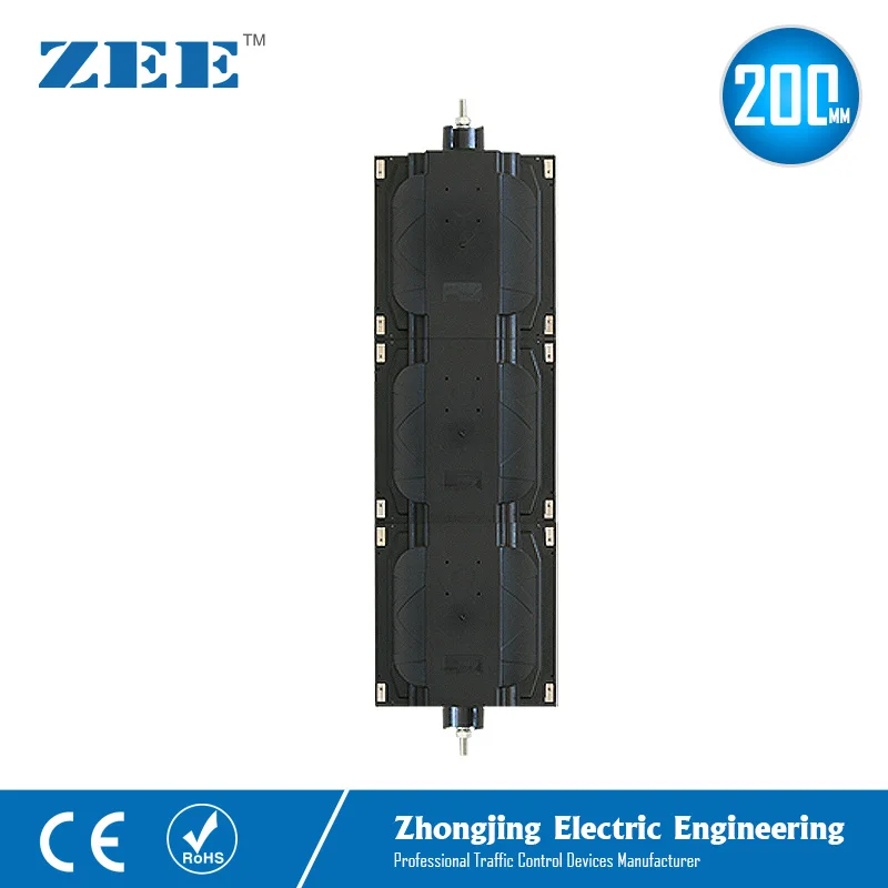 Automatic Cycle Running Controller LED Traffic Light 200mm 8inches LED Traffic Signal Light LED Sign Traffic Light Controller